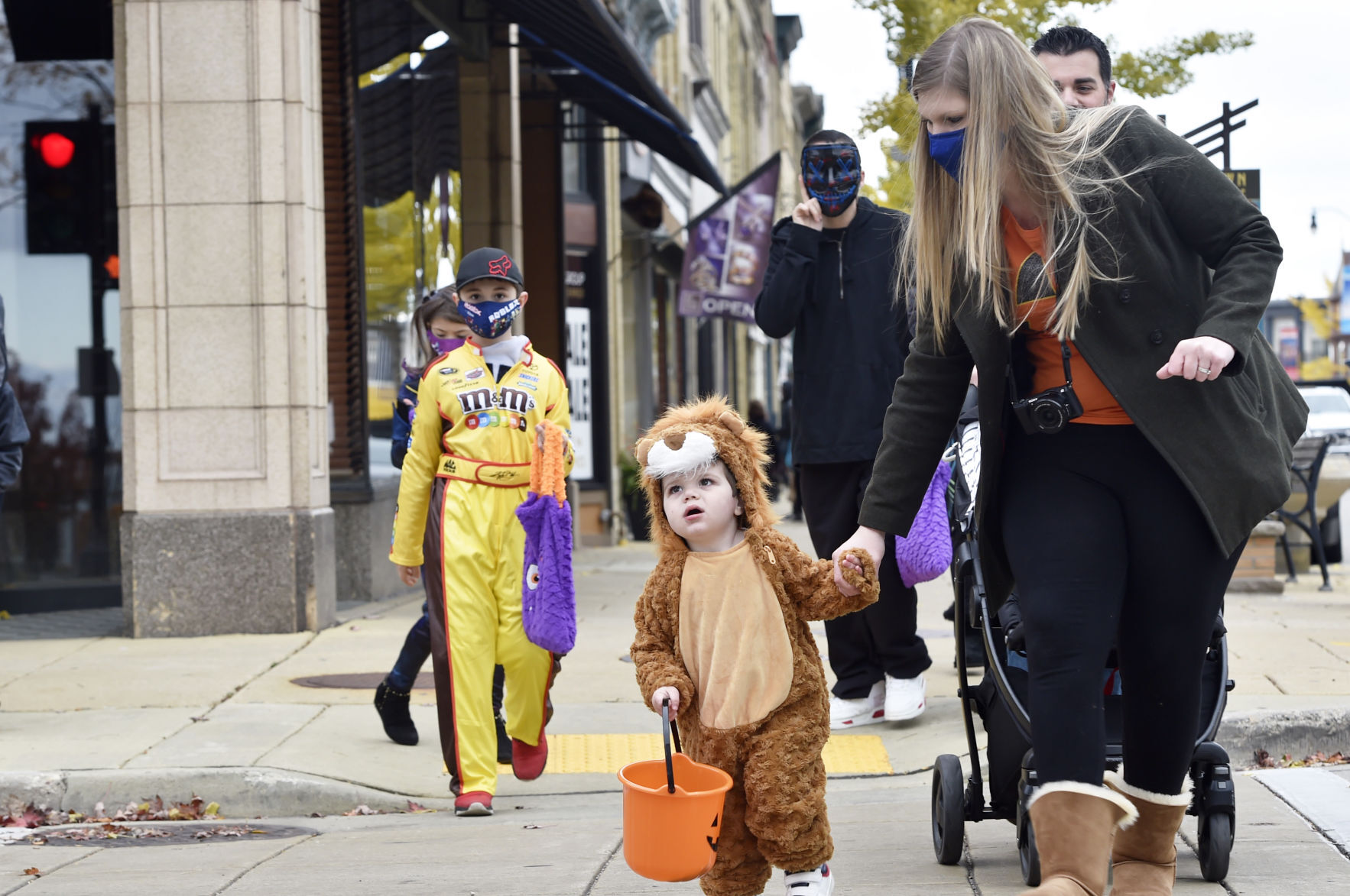 Stay safe while crossing, tricking and treating